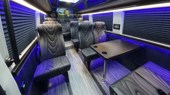 18 passenger sprinter van interior hialeah