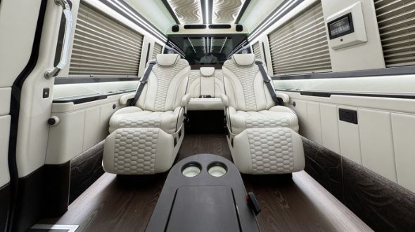 pembroke pines 8 passenger sprinter van interior