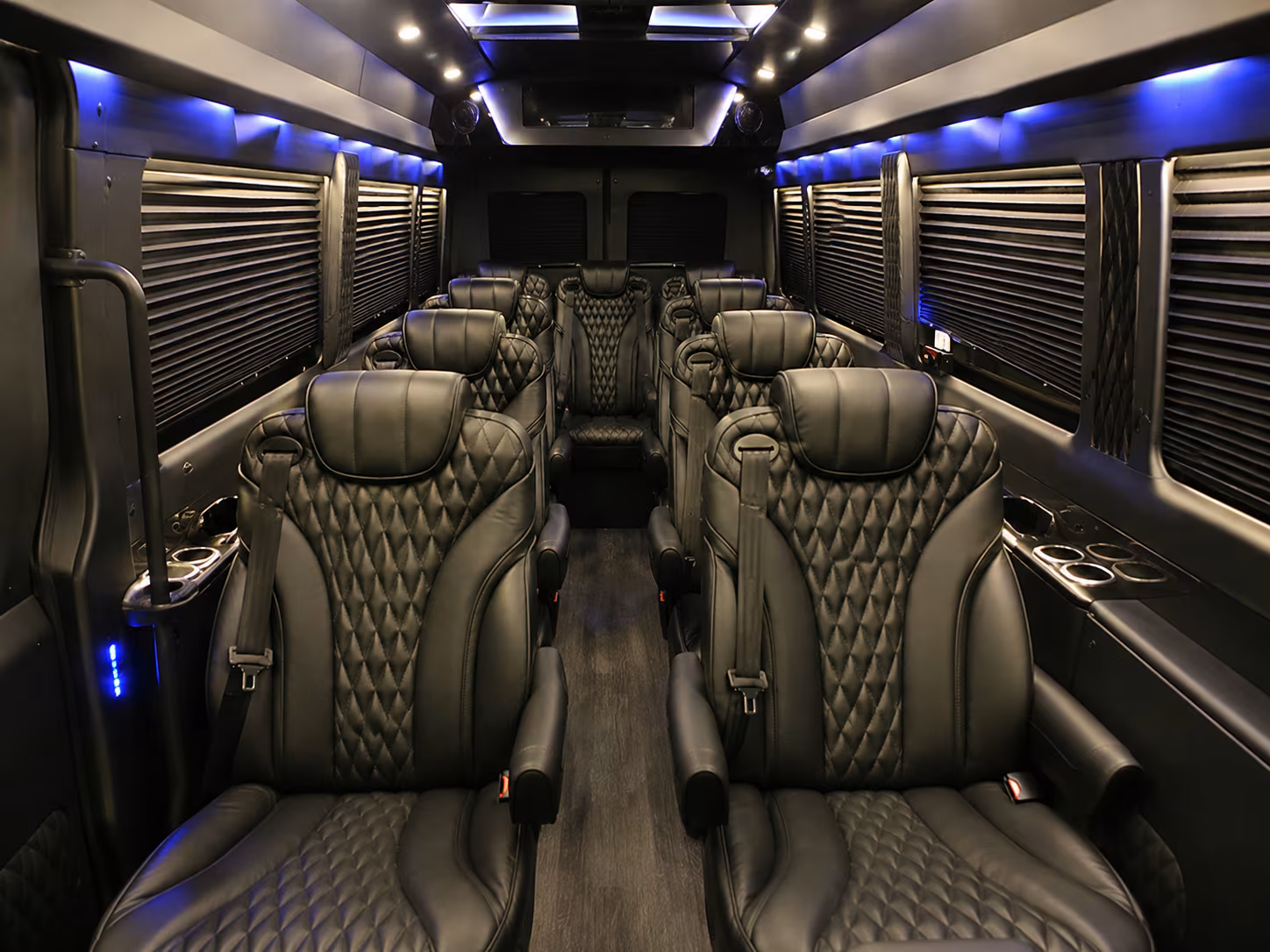 8 passenger sprinter van inside