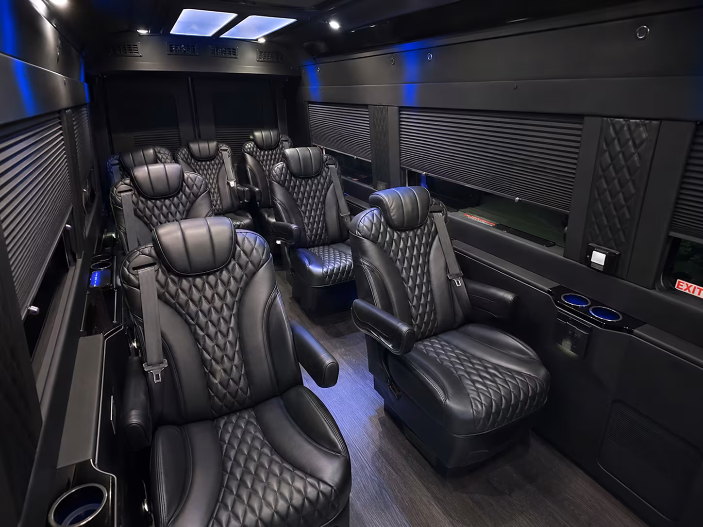 pembroke pines 18 passenger sprinter van interior