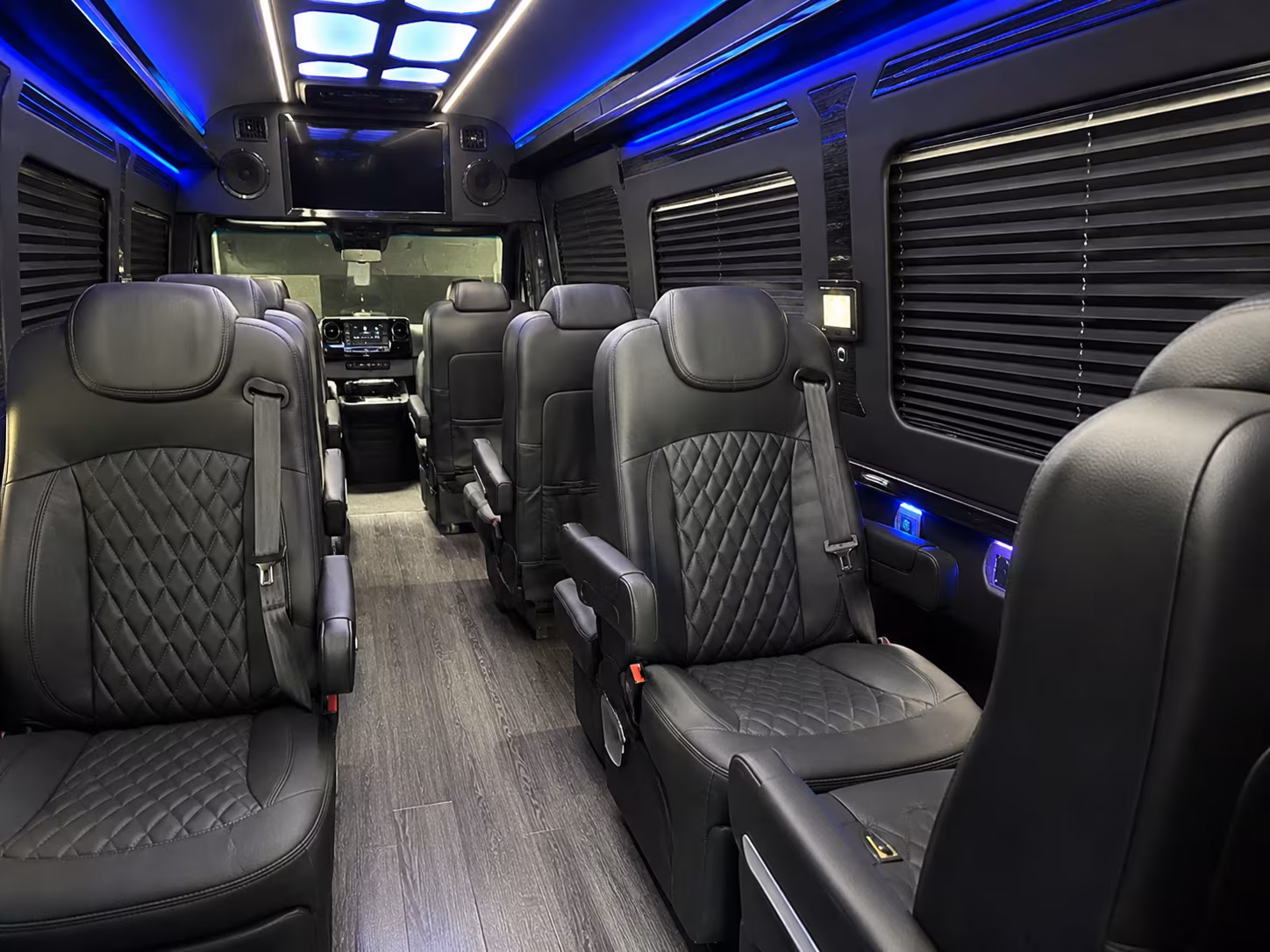 pembroke pines 20 passenger sprinter van interior